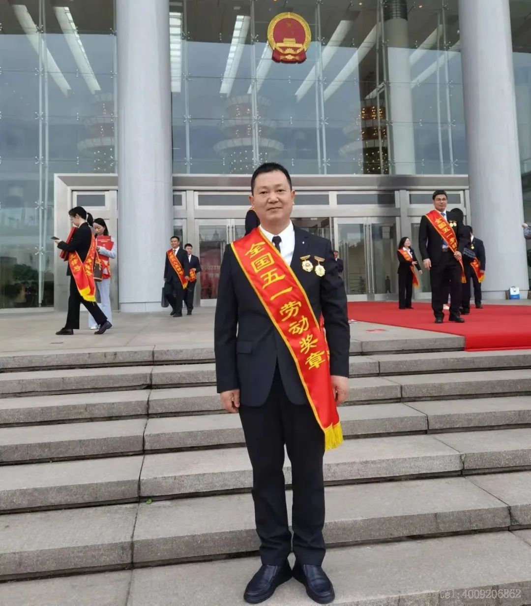 【五月禮贊】公司1名員工榮獲全國五一勞動獎章！(圖5)