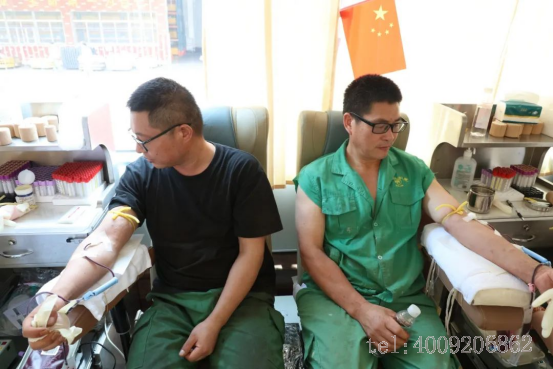 點滴聚愛心，公司組織開展公益獻血活動(圖7)